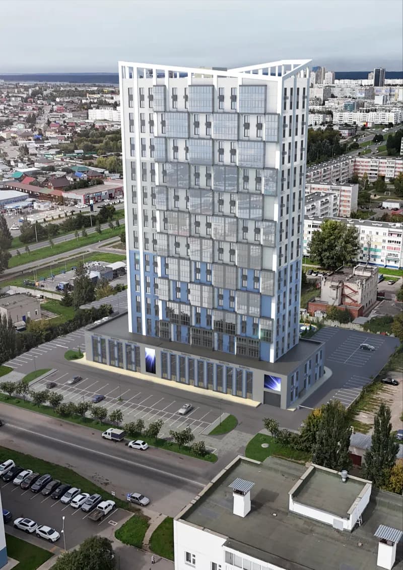 Современная архитектура ЖК Академик Королёв Внешний вид жилого комплекса Академик Королёв - современная архитектура