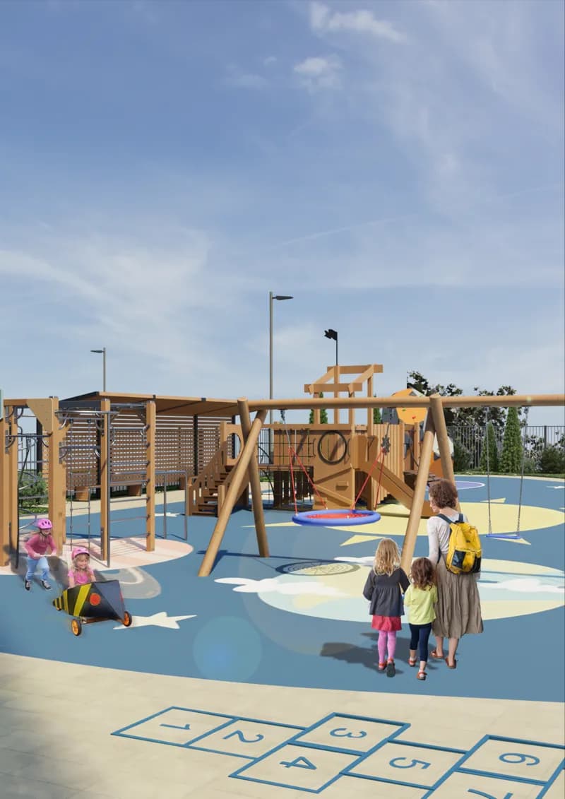 Закрытая территория ЖК Академик Королёв Закрытая территория жилого комплекса Академик Королёв