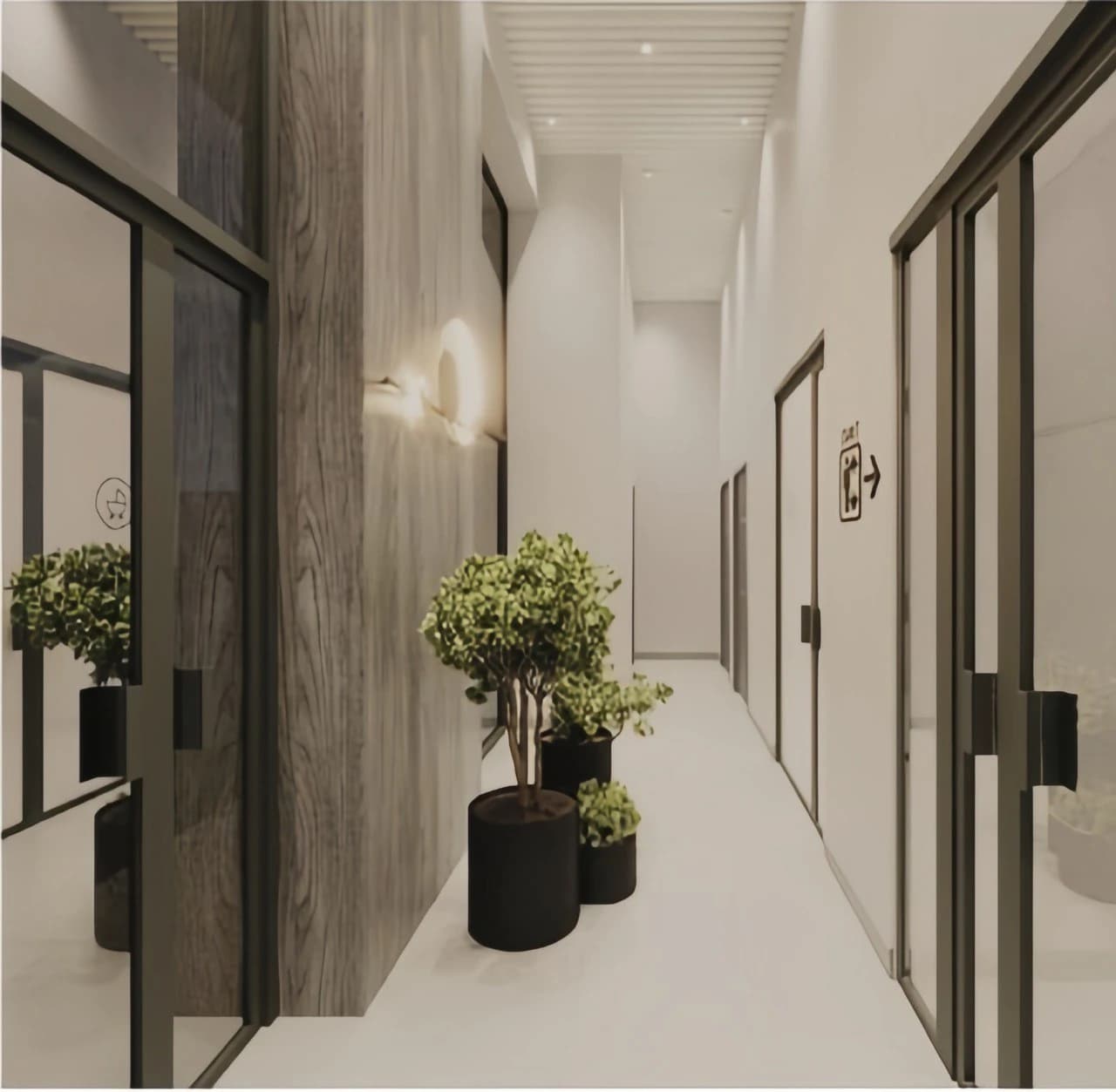 Вход в жилой комплекс Академик Королёв Вход в жилой комплекс Академик Королёв